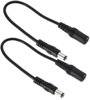 Omvormer Cavo - Compatibile con Tastiera e Altoparlante - Polarità Inversa - 15 cm Nero