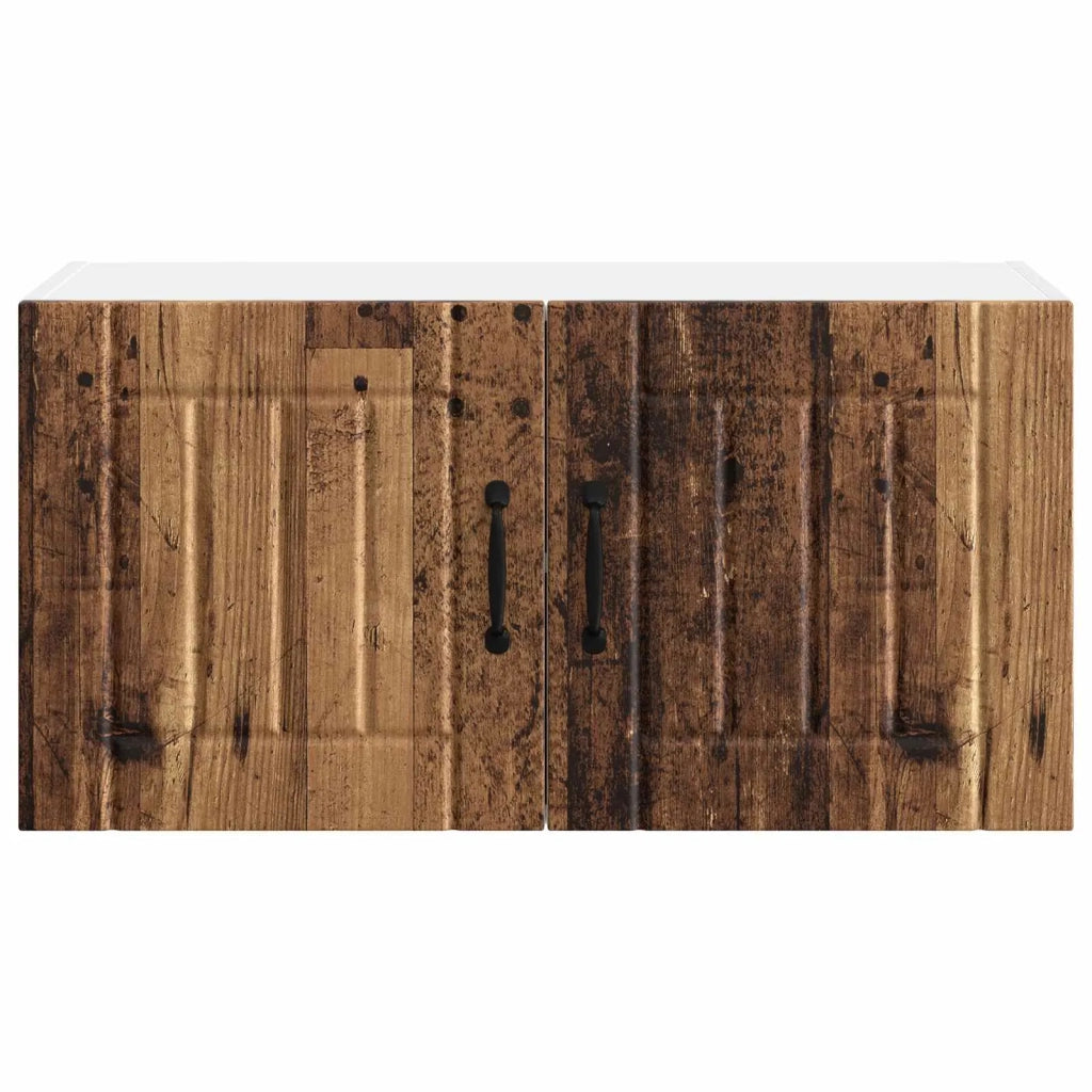 Pensile da cucina | Armadietto a muro LUCCA Legno antico 80 x 31 x 40 cm