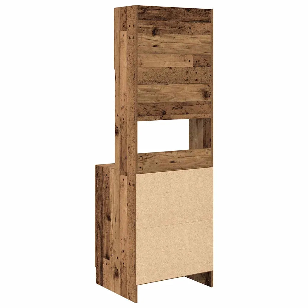 Credenza da cucina 2 pcs Legno vecchio 60 x 50 x 180 cm 3365555