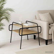 Tavolino da salotto Rovere Sonoma 60 x 60 x 51 cm 8007763