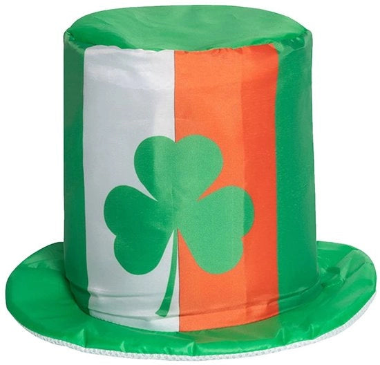 Cappello Verde Goblin - Cappello di San Patrizio - Cappello Irlandese - Cappello da Cowboy - Cappello da Festa - Materiale Veltro di Alta Qualità 29,5 x 20 cm