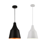 Trade Shop - Lampadario A Sospensione Da Soffitto Moderno Con Paralume A Cupola Con Attacco E27 B46 -