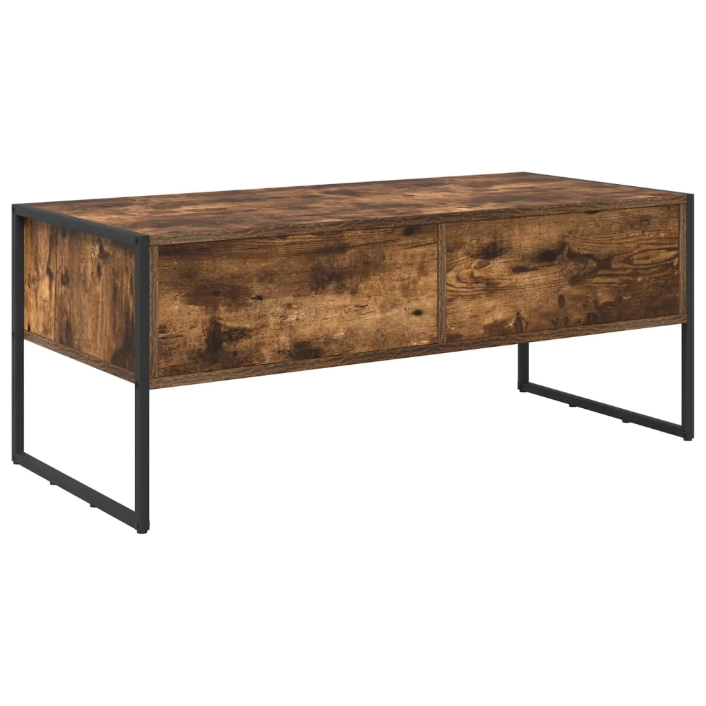 Tavolino da salotto Quercia Fumosa 100 x 46 x 40 cm