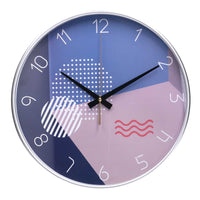 Orologio da Parete Ø35 cm in Plastica Multicolor