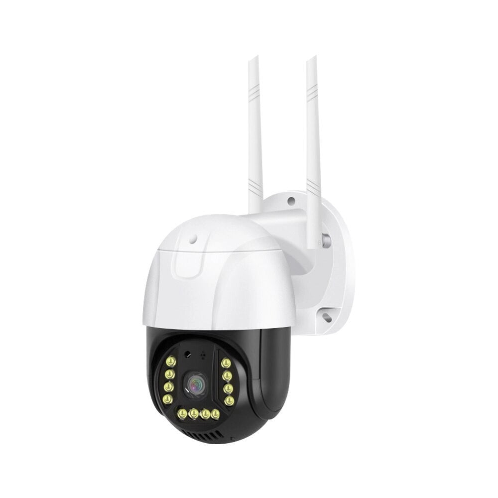Trade Shop - Telecamera Ptz Panoramica Smart Ip 1080p Q-s902 Wifi 2k Hd Sorveglianza Sicurezza -