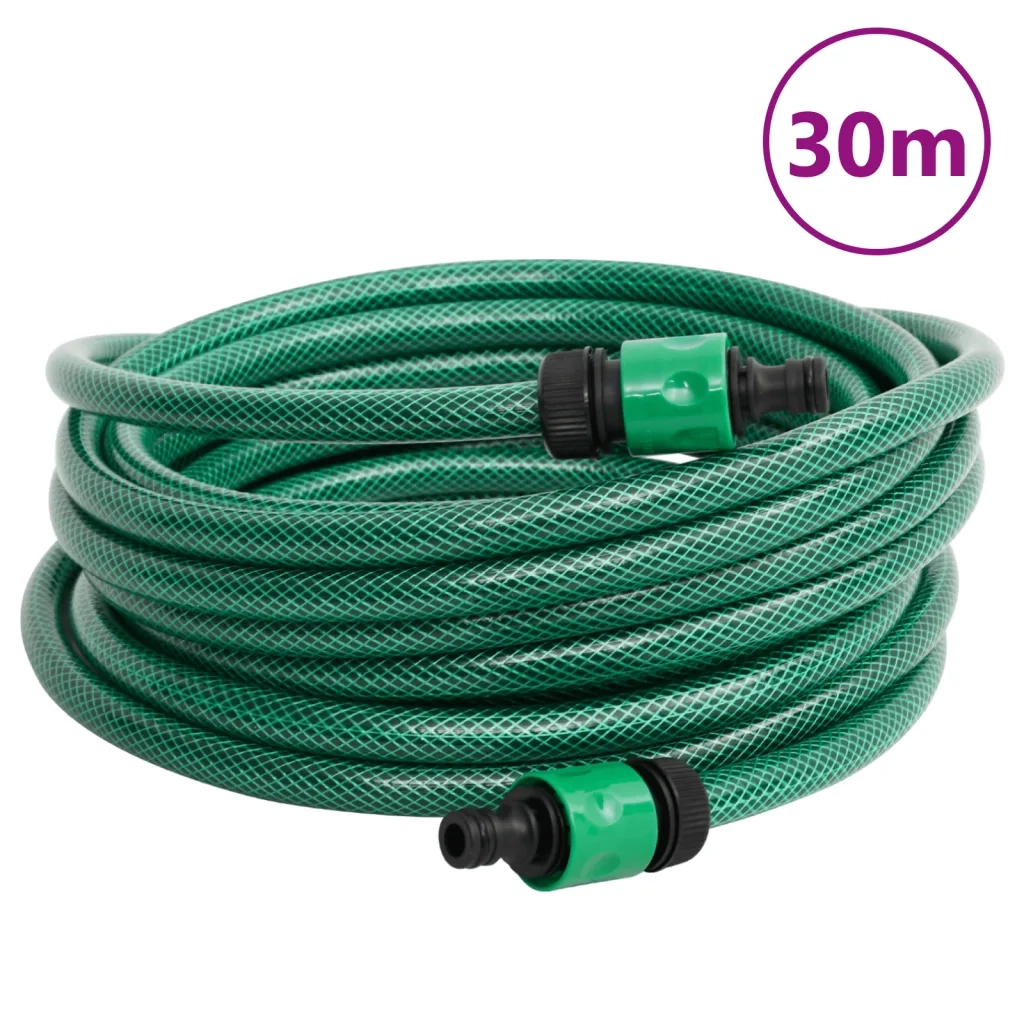 Avvolgitubo Verde Autoportante con Tubo 30 m PVC 3281515