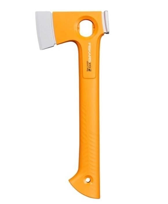 Fiskars 1069101 X-Series Accetta Universale in Acciaio Forgiato con Impugnatura FiberComp colore Arancione
