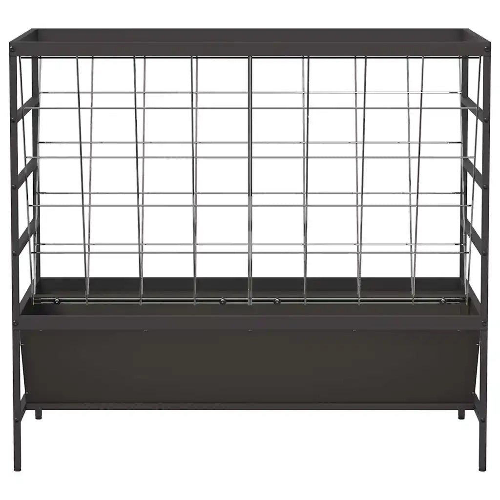 Mangiatore per Bestiame Nero 100 x 60 x 90 cm CFW9923610