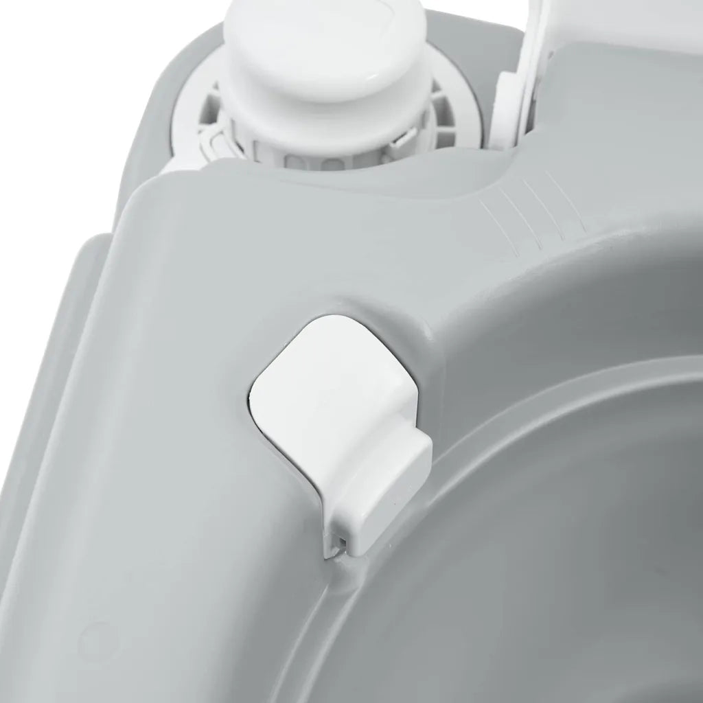 Toilette da Campeggio Grigio e Bianco 41,5 x 36,5 x 30 cm 42001438