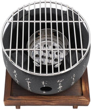 Griglia Mini Portatile - Stile Giapponese - Cucina all'Aperto e in Interno - Cassetta a Carbone - Tavolo da Griglia - Peso Leggero e Facile da Utilizzare