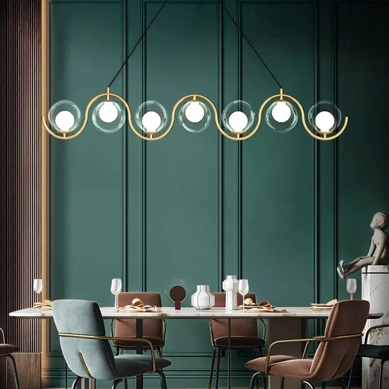Lampada Da Soffitto APP1441-7CP Gold