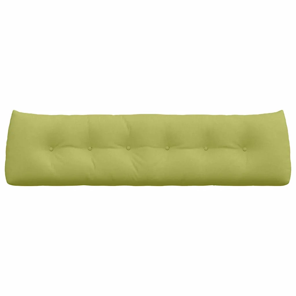 Cuscino per Schiena Verde chiaro 180 x 24 x 50 cm Tessuto