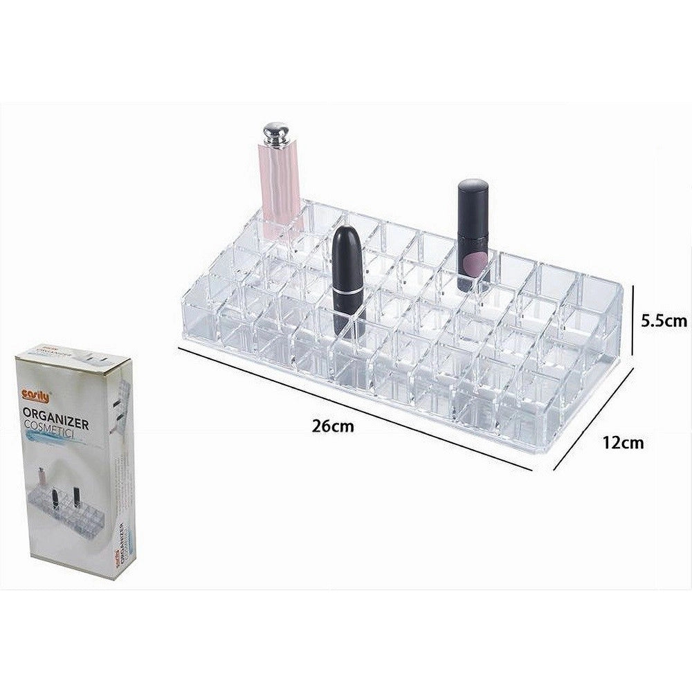 Trade Shop - Organizzatore Porta Cosmetici  10246 Espositore 36 Comparti Organizer Make Up -