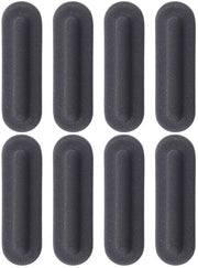 Piedini antiscivolo per tastiera da 8 pezzi - Protezione per tastiera da 8 pezzi - 2,5 x 0,5 cm - Piedini per laptop - Protezione per tastiera - Antiscivolo - Nero - 8 pezzi