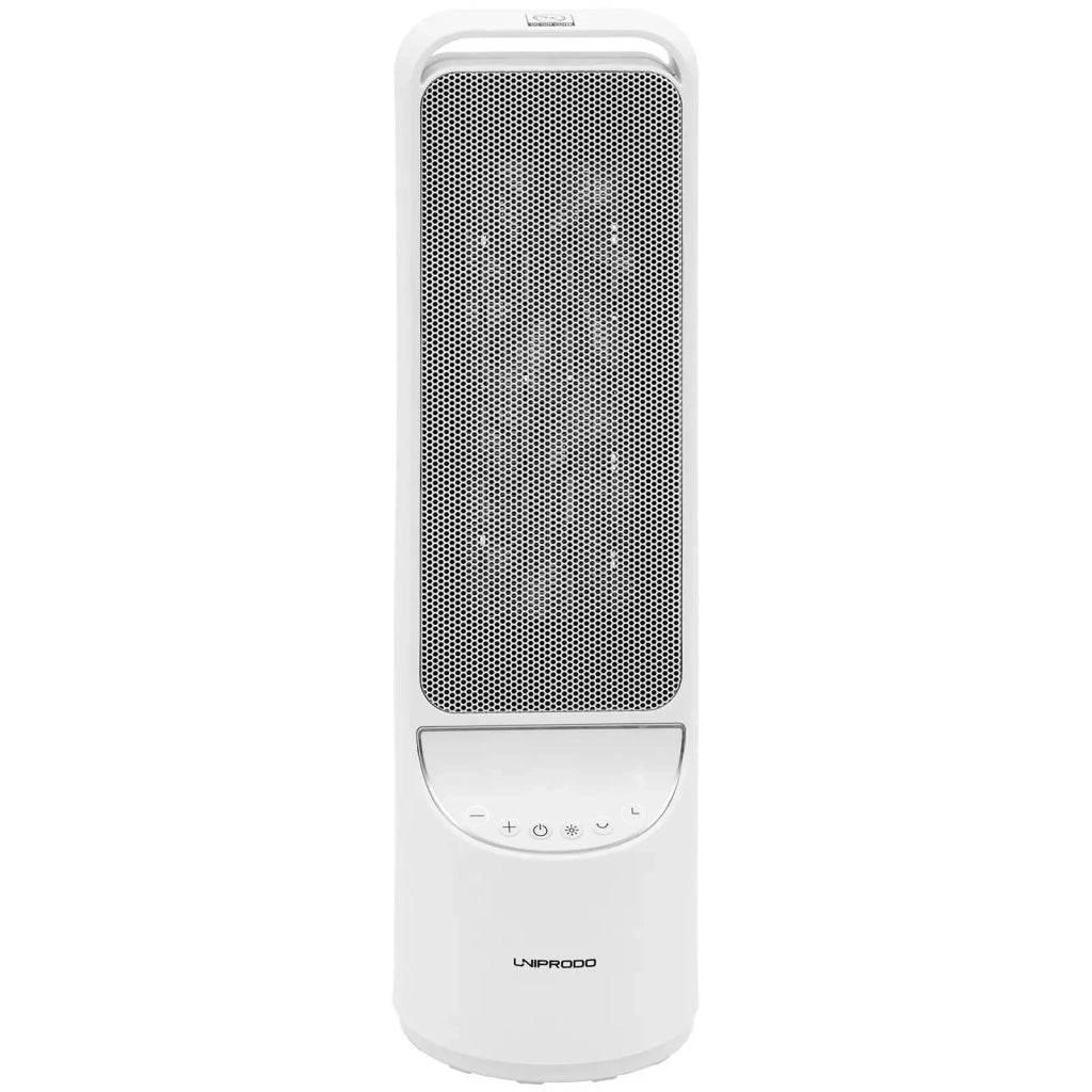 Termoventilatore in ceramica 1200/2000 w regolabile bianco ABS PVC PP acciaio bianco 14_0009823