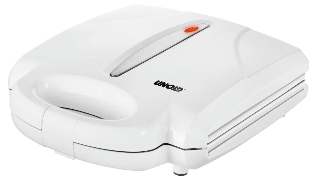 Unold 48360 piastra per waffle 24 waffle 1400 W Acciaio inox, Bianco