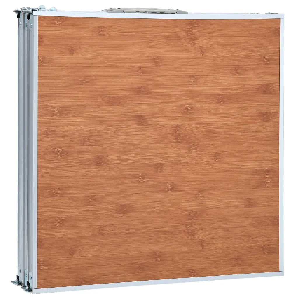 Tavolo da Campeggio Pieghevole in Alluminio 180x60 cm CFW4317777