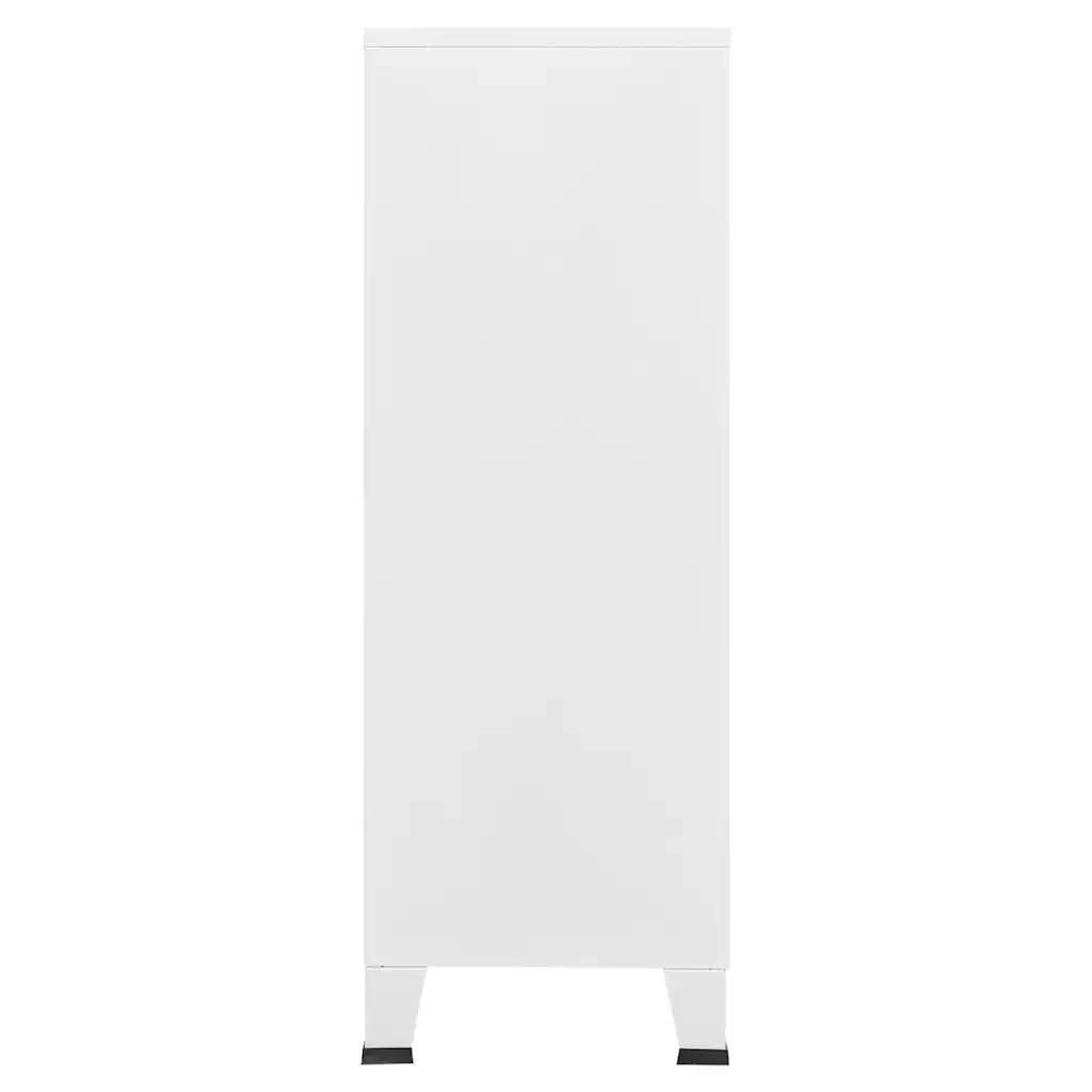 Armadio Classificatore Industriale Bianco 75x40x115 cm Metallo cod mxl 46345
