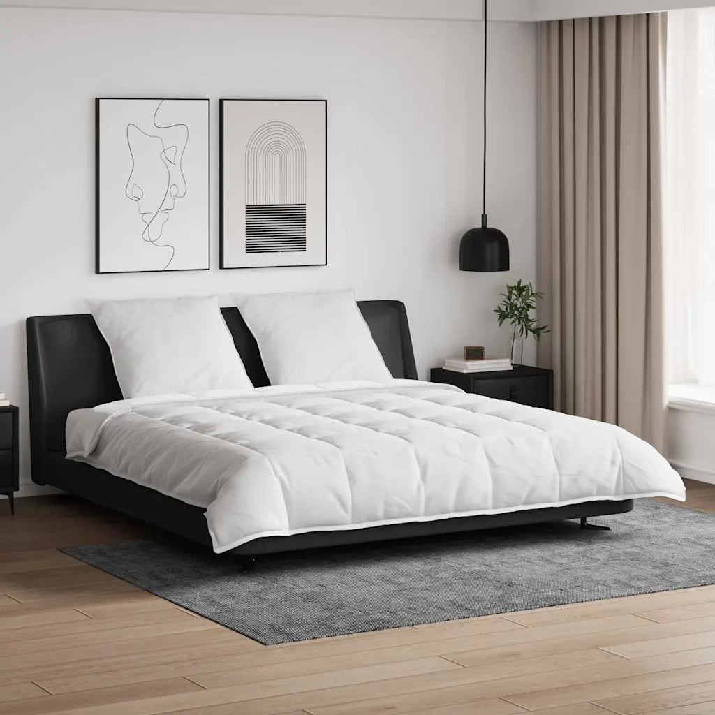 Set Coperta Invernale con cuscino 3 pcs Bianco 260 x 220 cm