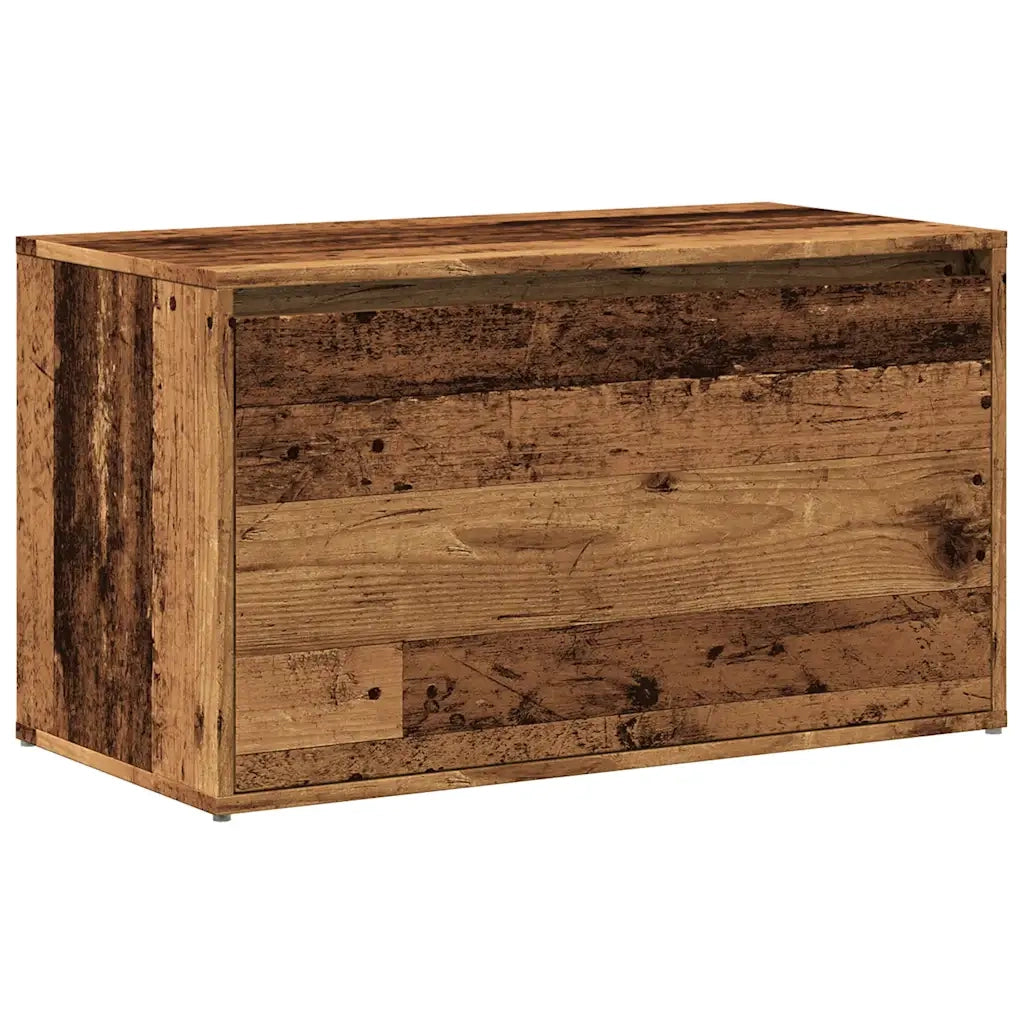 Panca Ingresso-Panca da Corridoio 80x40x45 cm Legno Vecchio Legno Multistrato