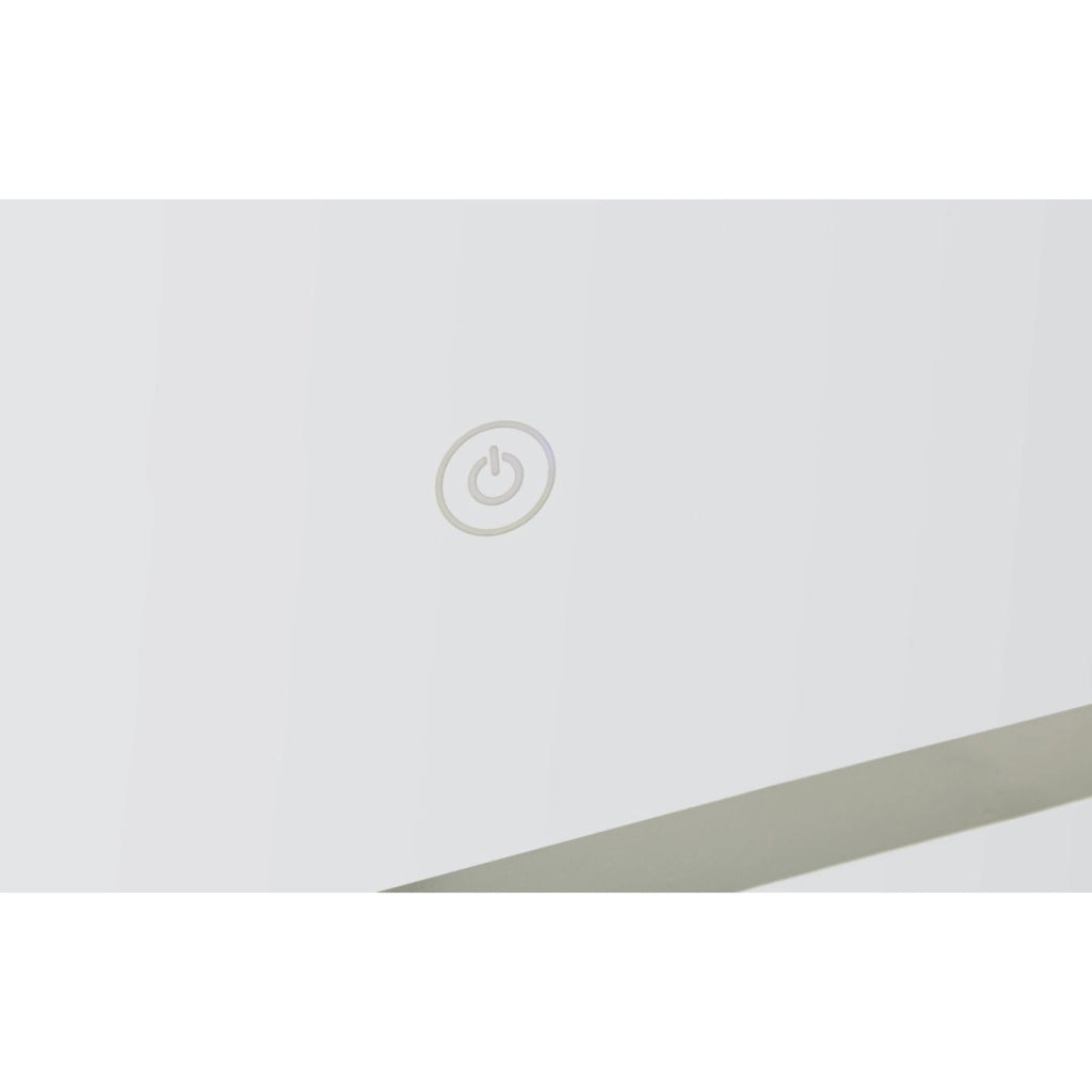 Specchio con LED VKH1058, Argento, Vetro, 60x3,5x80 cm