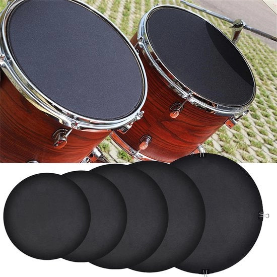 Pannello di Dempedimento per Batteria - Pannello di Onda - Pannello di Dempedimento per Batteria - Pannello di Dempedimento - Pannello di Dempedimento per Batteria Bassa - Materiale di Dampening in Gomma - 56 cm/22 pollici - Dempedimento per Batteria