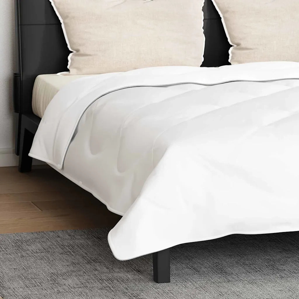 Set di piumini con cuscino 3 pcs Bianco 240 x 260 cm Microfibra