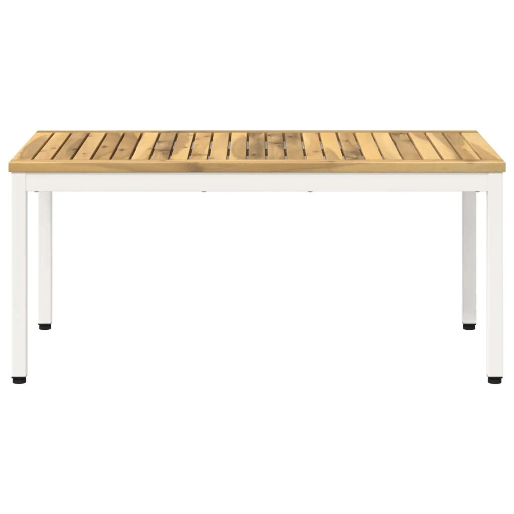 Tavolino da salotto Bianco 50 x 100,5 x 45 cm 901741