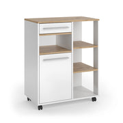 Vicco Buffet da cucina Bianco/Rovere artigianale 72.2 x 41.9 cm