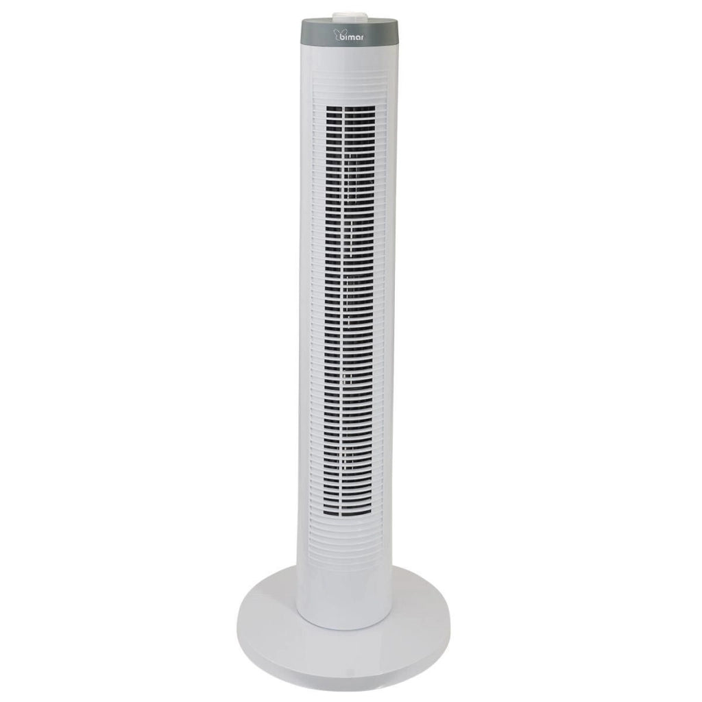 Bimar VC77 Ventilatore a Colonna 80 cm 3 Velocita' Timer 60 min Oscillazione Automatica Motore Induzione 45W colore Bianco