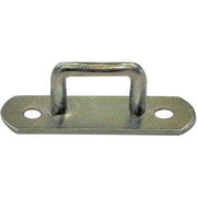 CAVALLOTTO FISSO RETTANGOLARE 926 - ZINCATO GIALLO S.MM 5,0 MM 25X 27- 10 pezzi