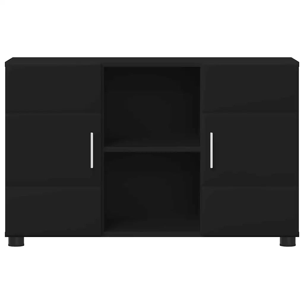 Credenza FLORIN Nero 88,5 x 30,5 x 55,5 cm Legno multistrato
