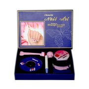 Trade Shop - Set 2 Timbri Con 4 Dischi Per Decorazione 12 Disegni Cad Unghie Nail Art Stampo -