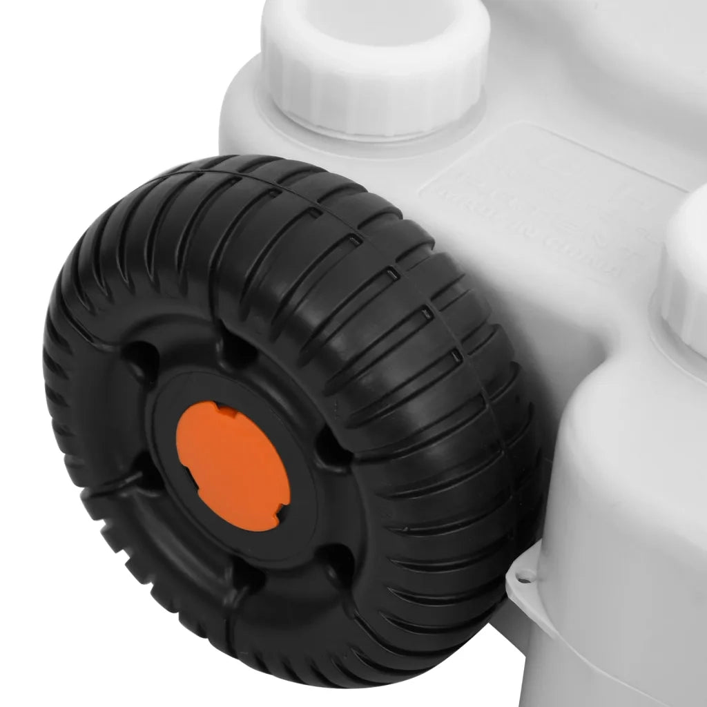 Serbatoio di Acqua con Ruote per Campeggio 30 L Grigio CFW7149216