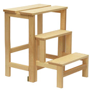 SGABELLO 'RIBALTINA' aperto 36 x 42 x h 57 cm - naturale  - BricoGo