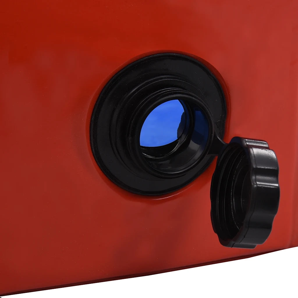 Piscina per Cani Pieghevole Rossa 160x30 cm in PVC cod mxl 66317