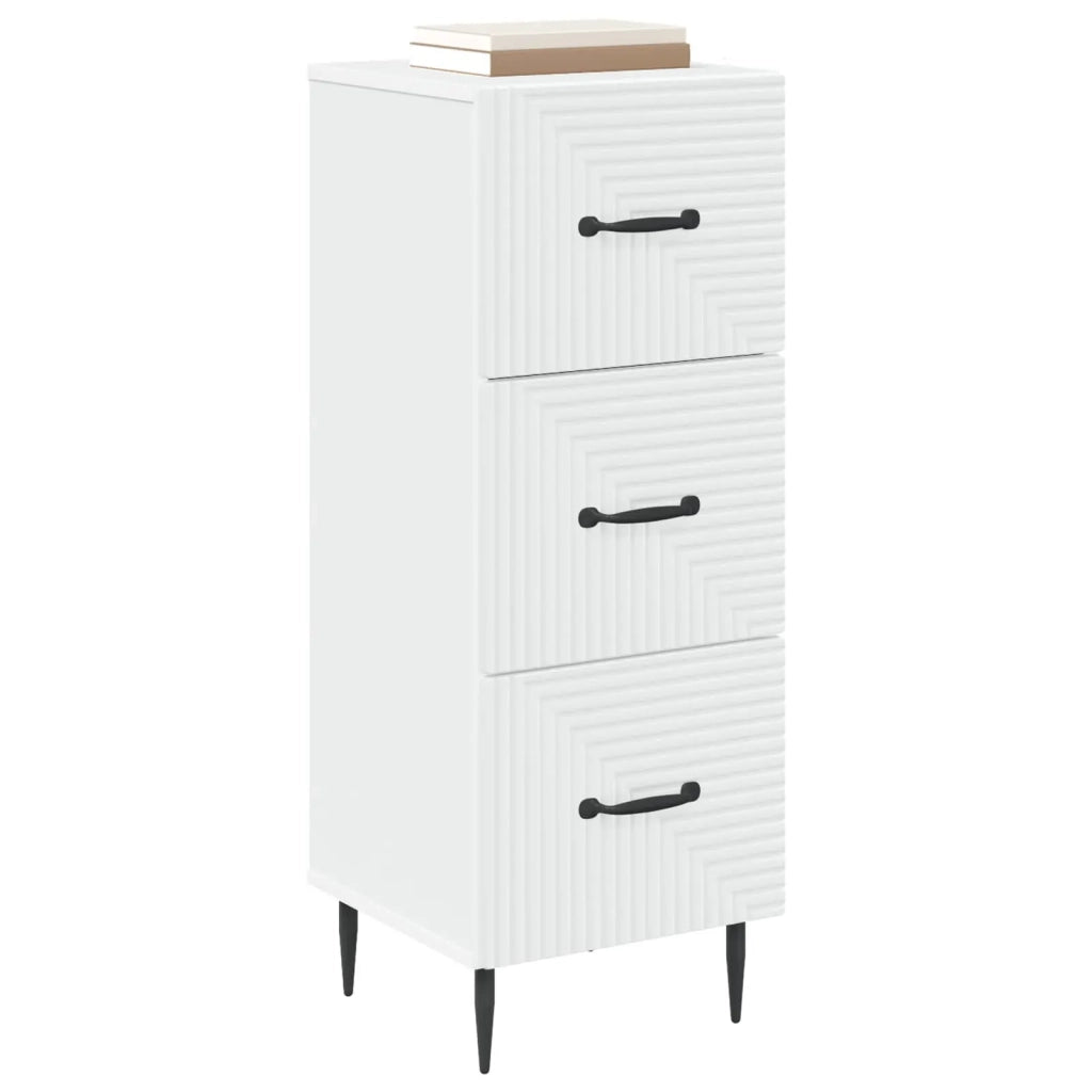 Mobile con Cassetti Bianco 33 x 34,5 x 89,5 cm 894845