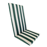 CUSCINO GARDEN SCHIEN ALTO 115X45CM RIGA VERDE- MARKOTEX- 2,0 pz
