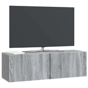 Mobile TV da Muro | Armadietto TV | Mobile Porta TV Grigio Sonoma 98 x 31 x 30 cm