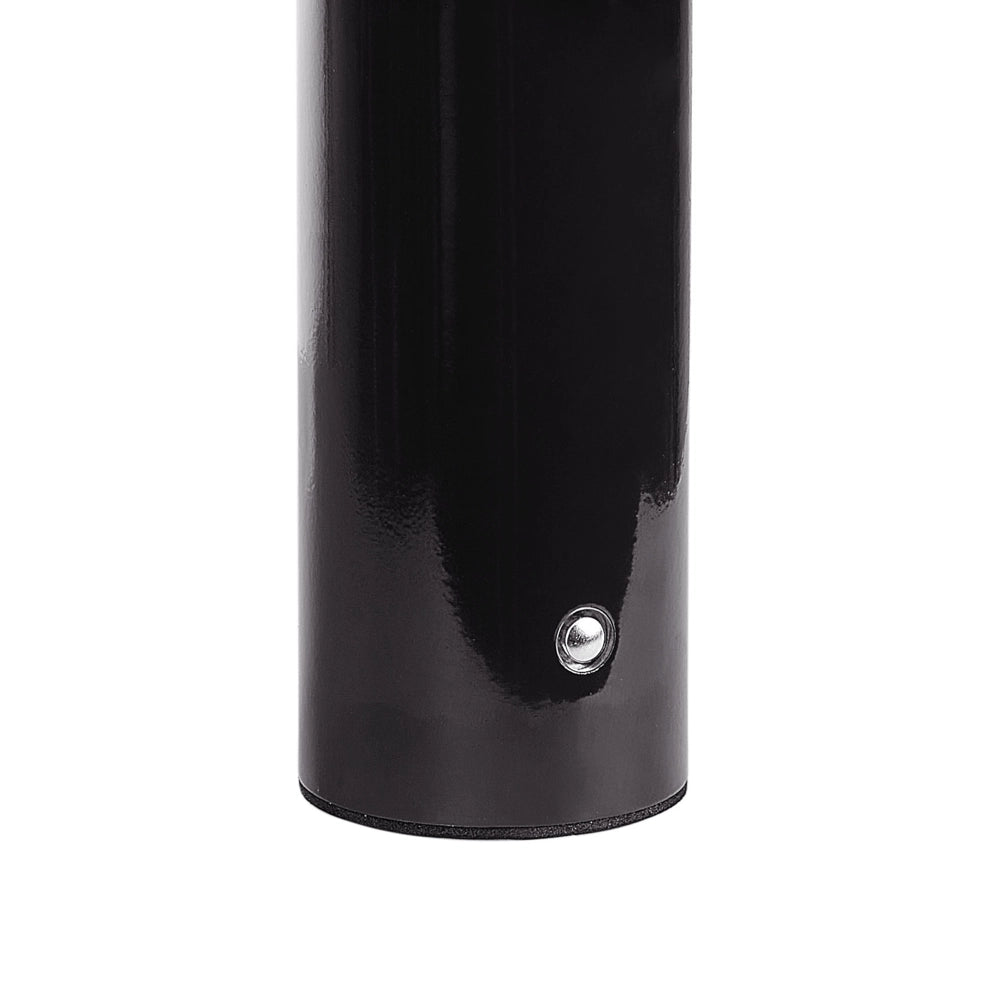 Lampada da tavolo senza fili in ferro nero per interni e per esterni