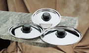 Coperchio per pentole e padelle in acciaio inox 32 cm