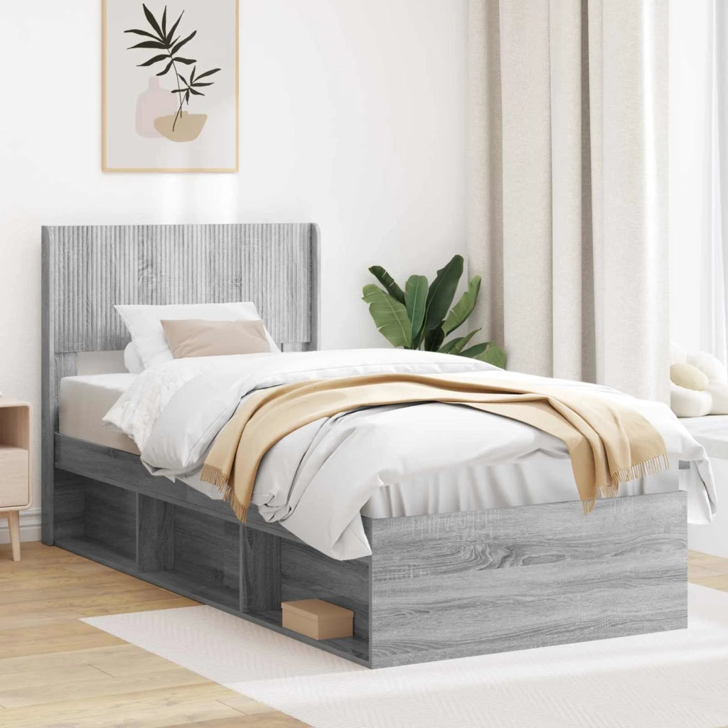 Testiera Letto Sonoma grigio PB