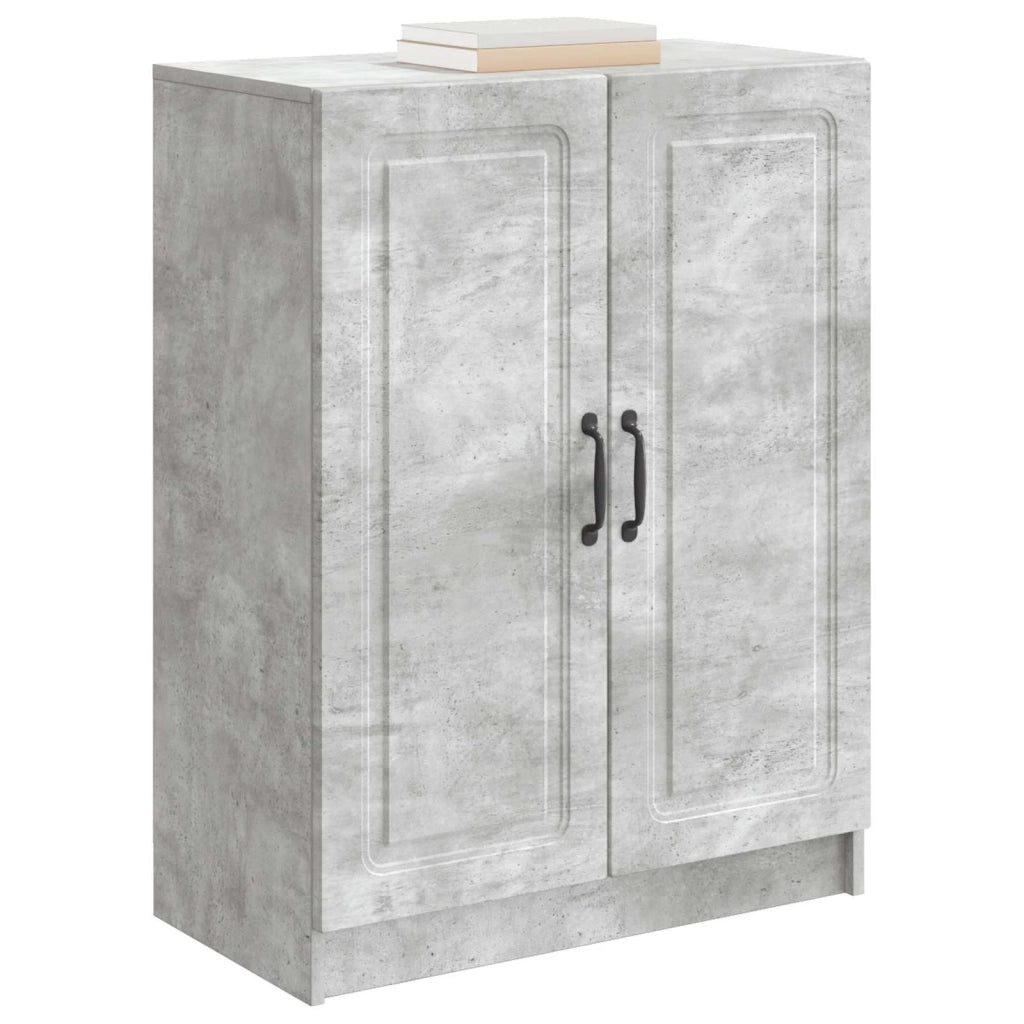 Credenza | Madia | Buffet da pranzo | Armadio da pranzo Grigio Cemento 66 x 34,5 x 87 cm Legno ingegnerizzato