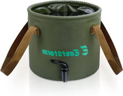 Vaso da detersivo portatile 10 l/20 l con rubinetto e accessori per la cucina, la doccia e la lavatrice esterni