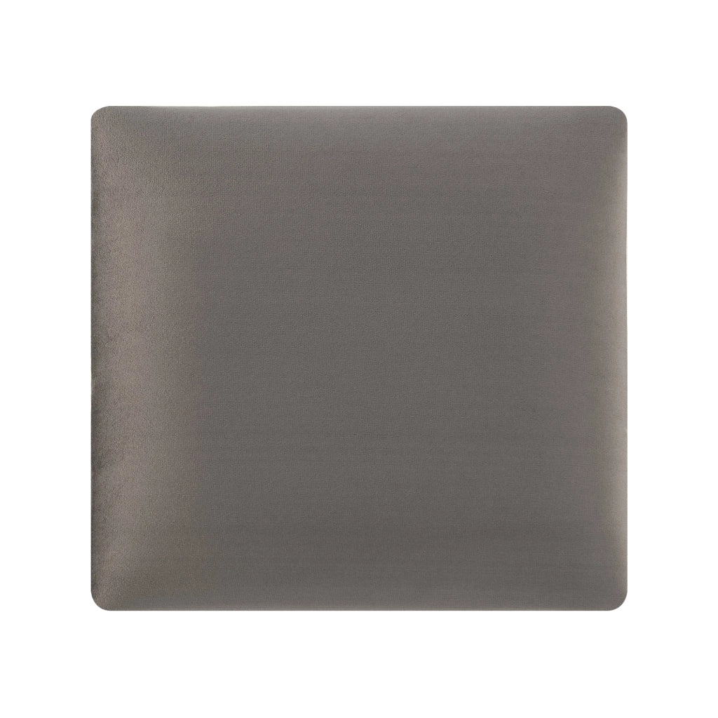 Set di 4 cuscini da parete in velluto 30 x 30 cm grigio scuro 03_0010647