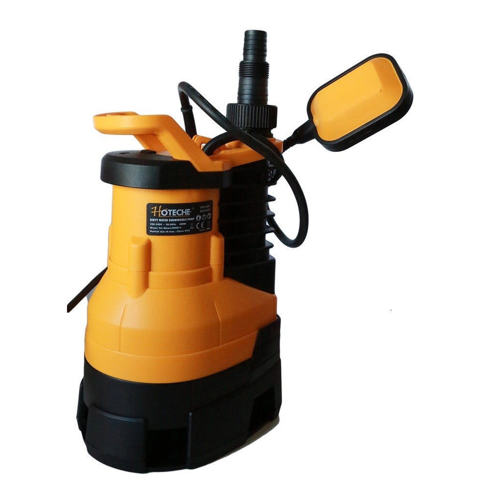 Trade Shop - Pompa Sommersa Elettrica Per Acque Nere E Chiare 400 W Watt 9000 L/h -