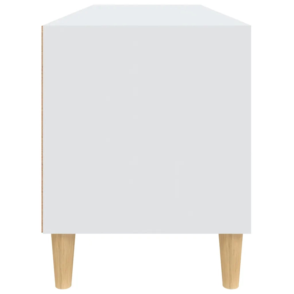 Mobile Porta TV-Mobile per TV-Credenza TV Bianco 100x34,5x44,5 cm in Legno Multistrato 535314