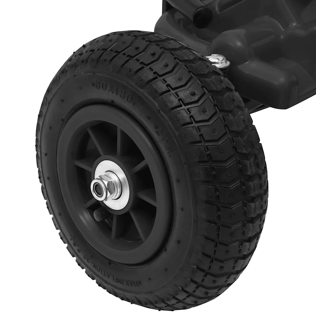 Go Kart a Pedali con Pneumatici Nero CFW6936570