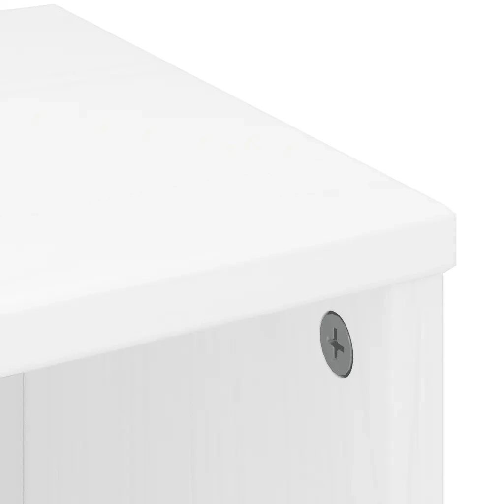 Armadietti Laterali 6 pz ODDA Bianco 40x24x79 cm Legno di Pino 3365355