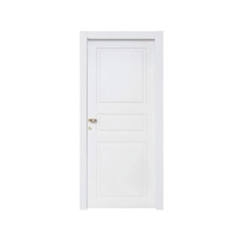 PORTA BUGNA 80X210 CM LACCATO BIANCO